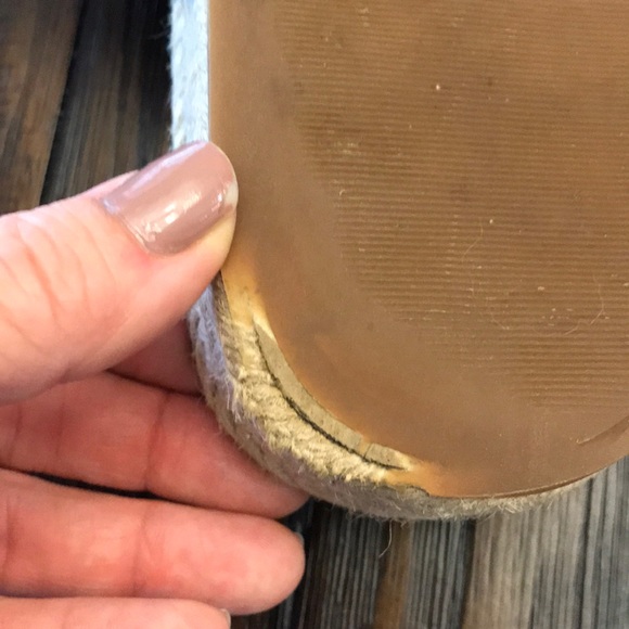 Lucky Brand Izbremma Leather Knot Espadrilles - Picture 7 of 13